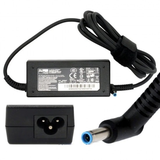 HP laptop adapter - blue pin - 65 watt  (nieuw)